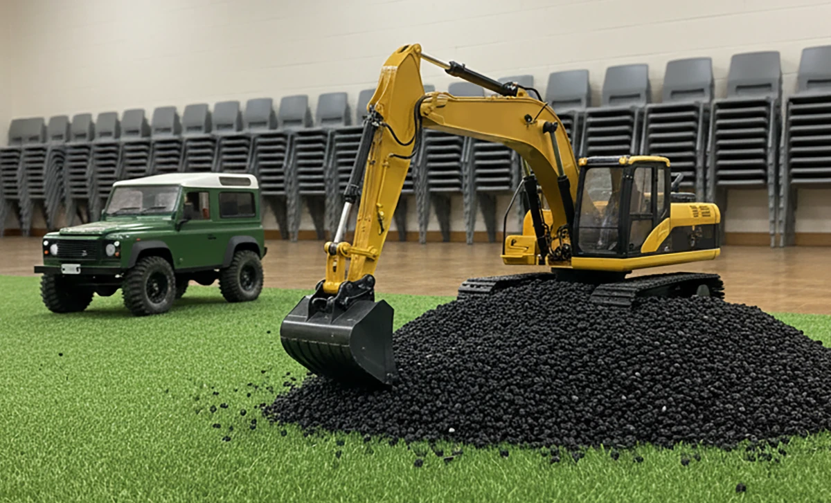 Location Image for Digger Zone Party & Event Hire - Radio Controlled Diggers in Dorking, digger themed party hire, Traxxas TRX-4M, Trail Crawler, Cranes, where can I find rc construction vehicles, Dump truck, work christmas party, Rock Crawler, party hire with radio controlled diggers, Tip, RC Crawlers